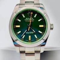 rolex milgauss 116400GV  40 mm