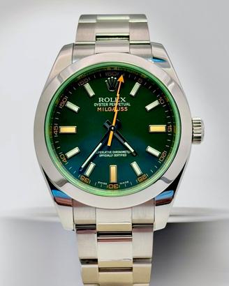 rolex milgauss 116400GV  40 mm