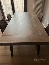 Tavolo allungabile + 4 sedie omaggio