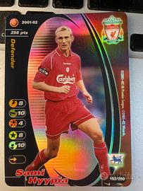 Football champions Hyypia Liverpool Wizards