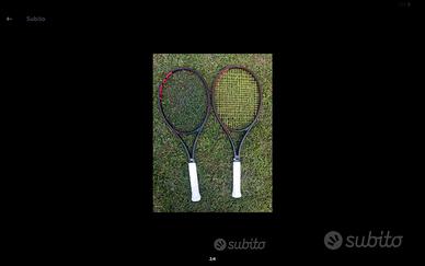 2 racchette head prestige 400 mp 