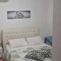 letto contenitore in eco pelle