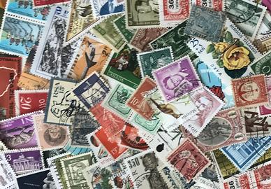 box 10.000 francobolli DIECIMILA mondiali 10000 A