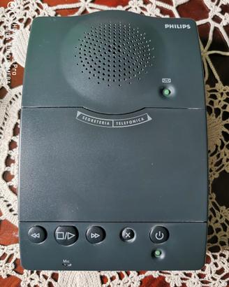 Segreteria telefonica Philips con microcassetta