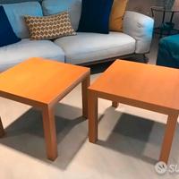 Coppia tavolini moderni salotto