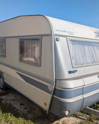 Roulotte Fendt Doppiasse XL - 5 Posti Letto