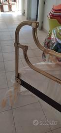 letto in ottone 