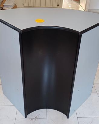 Angolo interno bancone Reception 90°dim.118x45x107