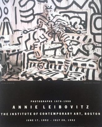 Poster Vintage Annie Leibovitz 1992 Keith Haring