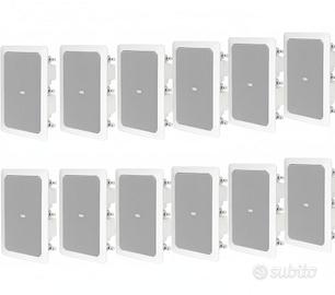 Altoparlante 2 vie per pareti di cartongesso 