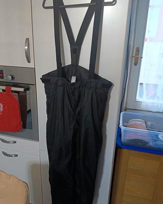 salopette ski neri XL