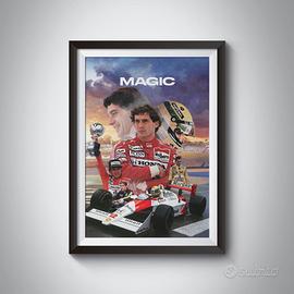 Quadro Ayrton Senna