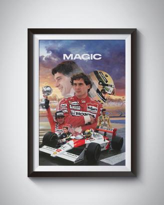 Quadro Ayrton Senna