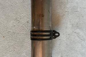 Terminale Wings Titanio/Carbonio KTM EXC-F 450/500