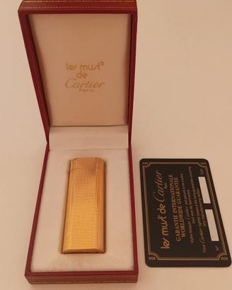 accendino vintage Les must de Cartier 