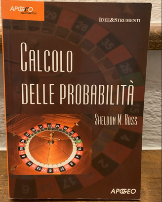 Libro ‘Calcolo delle probabilità’