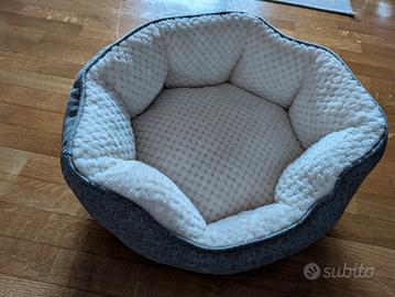 Cuccia gatto cane imbottita - Come nuova 