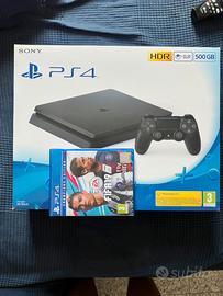 PlayStation 4 500 GB Jet Black + FIFA 19