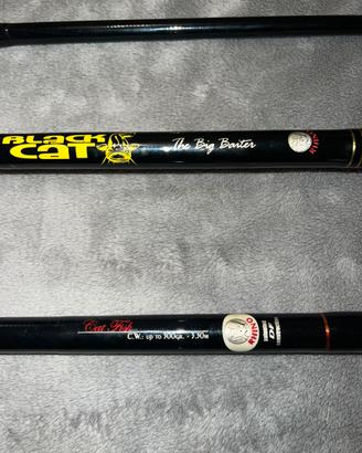 Coppia canne siluro Zebco Rhino