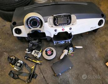 KIT AIRBAG COMPLETO FIAT 500 RESTYLING
