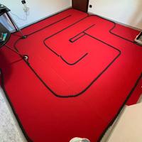 Pista moquette per auto rc mini-z 1/28