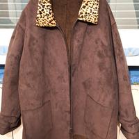 GIACCONE DONNA MARRONE CIOCCOLATO MACULATO Mis. M