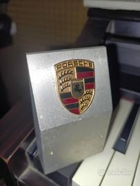 Fermacarte Porsche Vintage Originale Stemma

