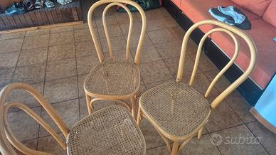 sedie stile thonet