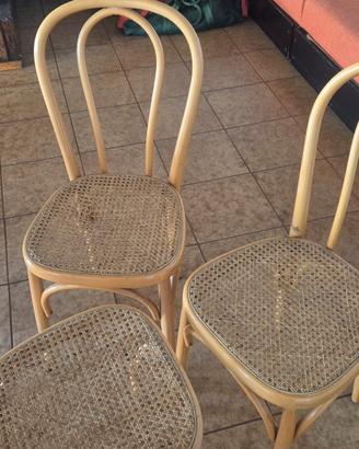 sedie stile thonet