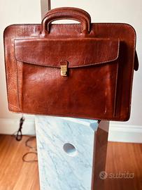 Borsa 24 ore  in pelle - The Bridge