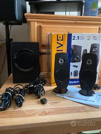 Sistema Creative Inspire T3030 2.1