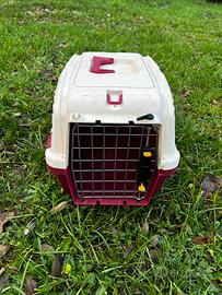 Gabbietta plastica per gatto cagnolino