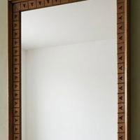 Specchio in Rovere Massello Mid Century