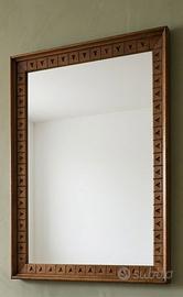 Specchio in Rovere Massello Mid Century