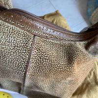 Borbonese borsa Luna a tracolla,  in vero tapiro