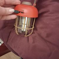 lampada ricaricabile usb da campeggio