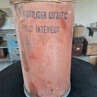 bidone industriale vintage 