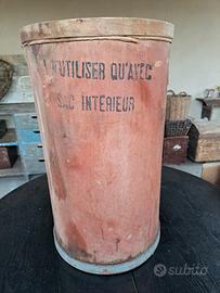 bidone industriale vintage 