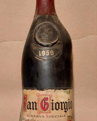 Vino da collezione "San Giorgio" 1959