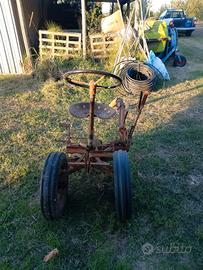 carrello sterzante per motocoltivatore 