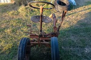 carrello sterzante per motocoltivatore 