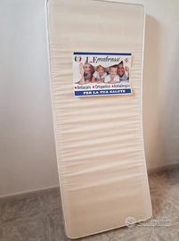 Letto singolo rete e materasso