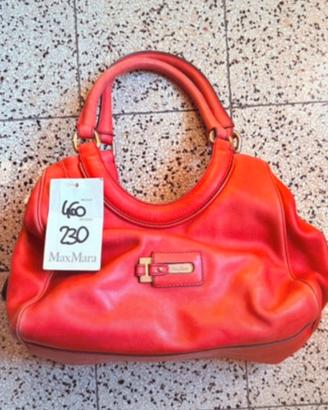 Borsa Max Mara oroginale in pelle di vitello