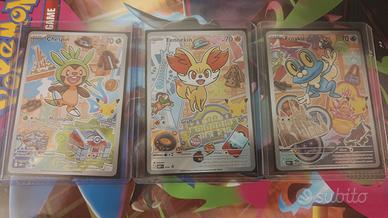 Trio gen 6 set primi compagni d'avventura serie 3
