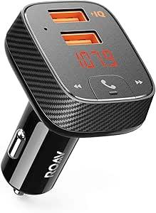 FM Bluetooth Vivavoce Auto - Roav SmartCharge F2