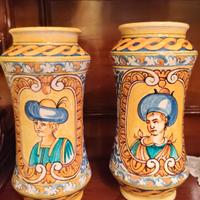 coppia di vasi antichi Caltagirone "alberelli"