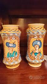coppia di vasi antichi Caltagirone "alberelli"