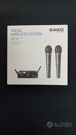 Radiomicrofoni AKG WMS40 Mini Dual Vocal Set ISM2/