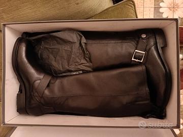 Stivale donna in pelle