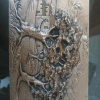 quadro in argento l. moroni